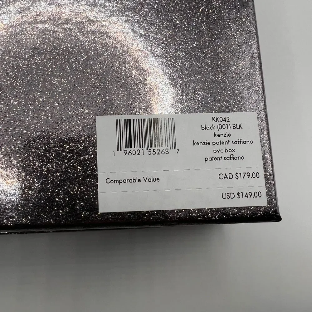 kate spade Black Saffiano Leather Zip Wallet NIB